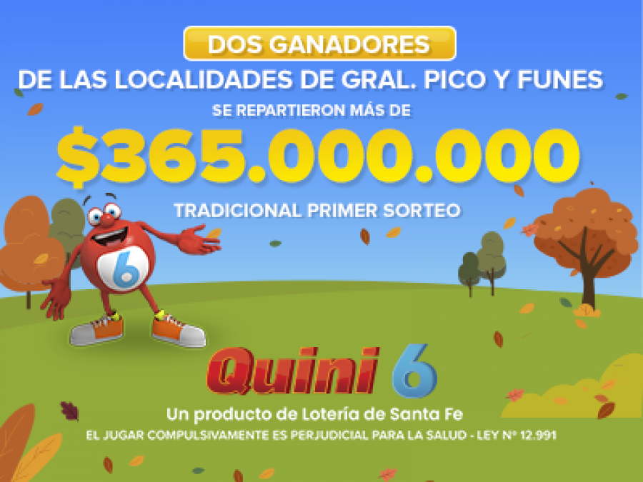 Un Apostador De General Pico Ganó Más De 183 Millones En El Quini 6 3756