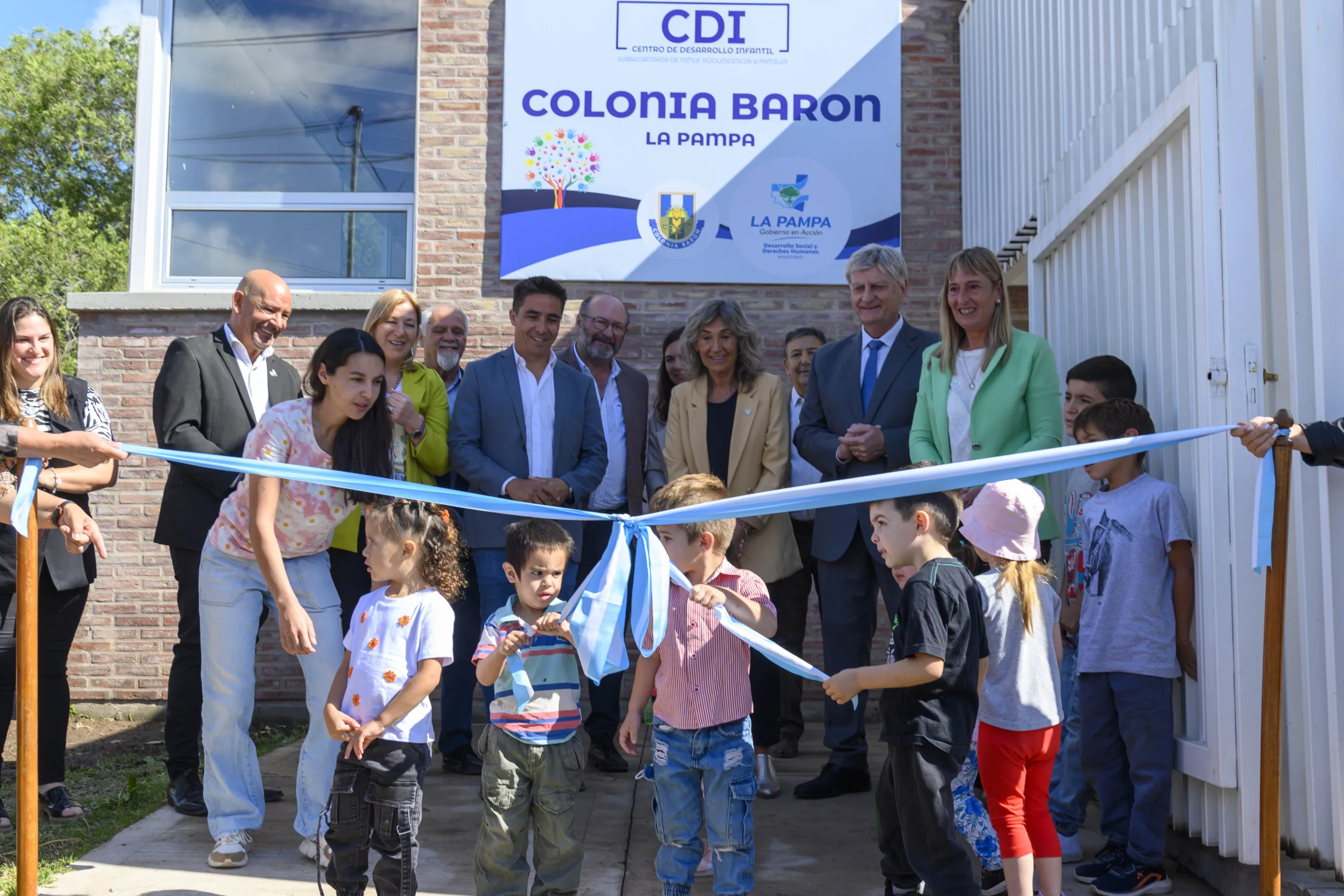 Ziliotto en Colonia Barón inauguración del CDI y licitación para